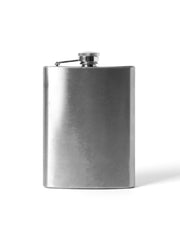 Personalized 8oz Hip Flask - Laser Art MTL