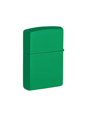 Zippo Reg Grass Green Matte Ltr | Custom Engrave - Laser Art MTL