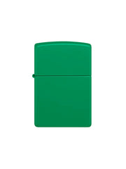 Zippo Reg Grass Green Matte Ltr | Custom Engrave - Laser Art MTL